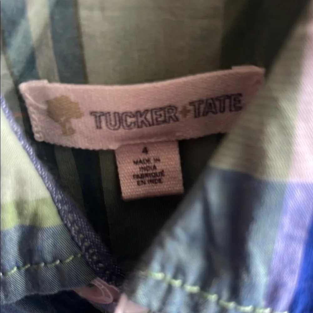 Tate and Tucker Plaid Button-Up Shirt